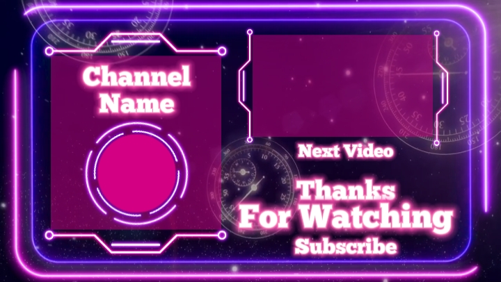 Video Intro With Outro Pink - Pippit