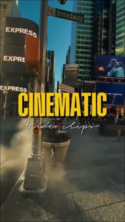 6 cinematic videos 