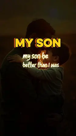 My son