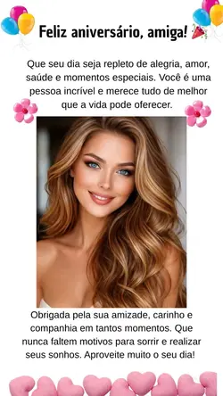 Aniversário Amiga 