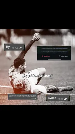 gerçekten kırılmak?