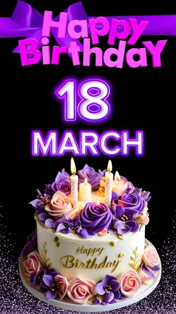 Birthday 18 MARCH 