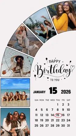 15 JANUARY BIRTHDAY