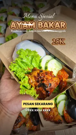 Promo Ayam Bakar 