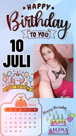 10 Juli Ultah