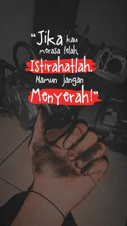 jika merasa lelah