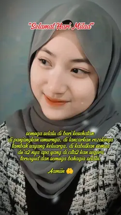 Selamat hari milad
