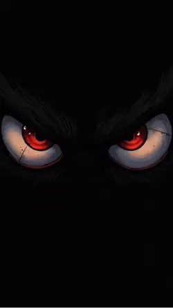 red and white eyes