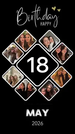 birthday 18 May 2026