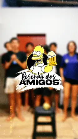 Resenha dos amigos 