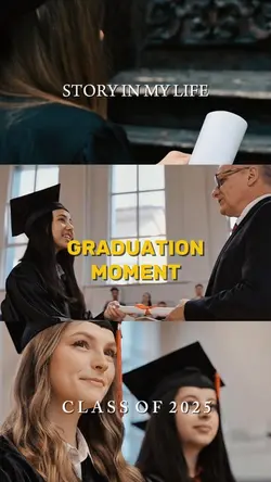 Graduation moment