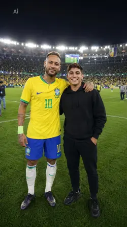 Ai photo with Neymar