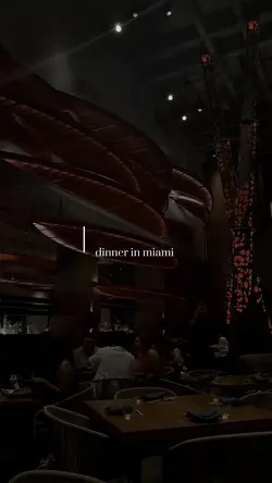 dinner vibes