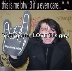 Gerard way!! X3