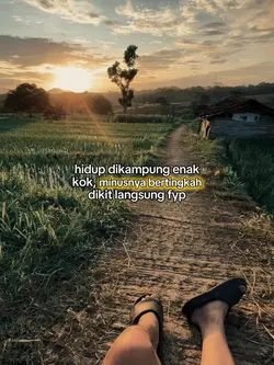 hidup dikampung enak