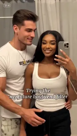 Fake hug boyfriend