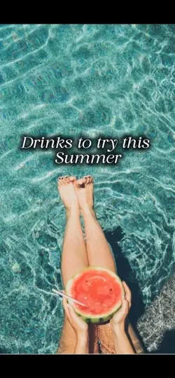 Summer drinks ☀️🏖️