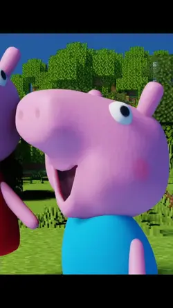 peppa x minecraft