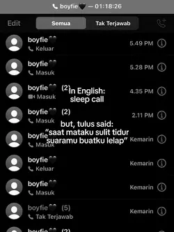 in english slep call