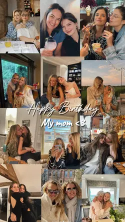 Happy birthday mom