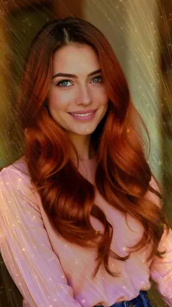 Red hair effect 🔥