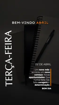 Terça 01 de Abril 