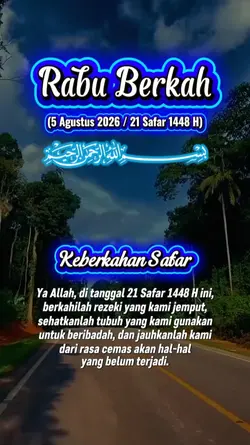Rabu 5Agustus 2026