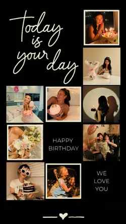 Happy birthday 
