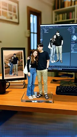 miniatur 3d langsung