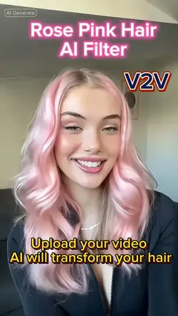 Rose Pink Hair V2V