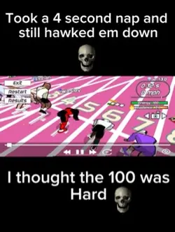 100m is not hard😭❓