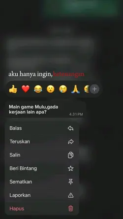 butuh ketenangan 