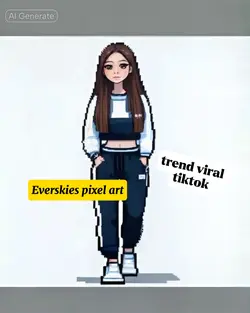 Everskies pixel art
