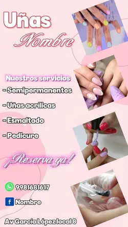 Uñas servicio