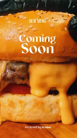 New menu coming soon