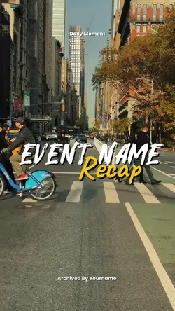 event name recap