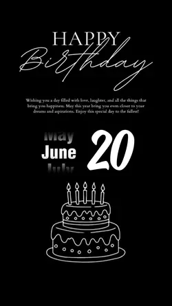 20 June Birthday