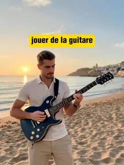 jouer de la guitare