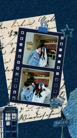 BLUE POLAROID