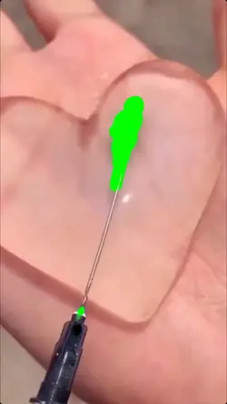 Heart greenscreen 