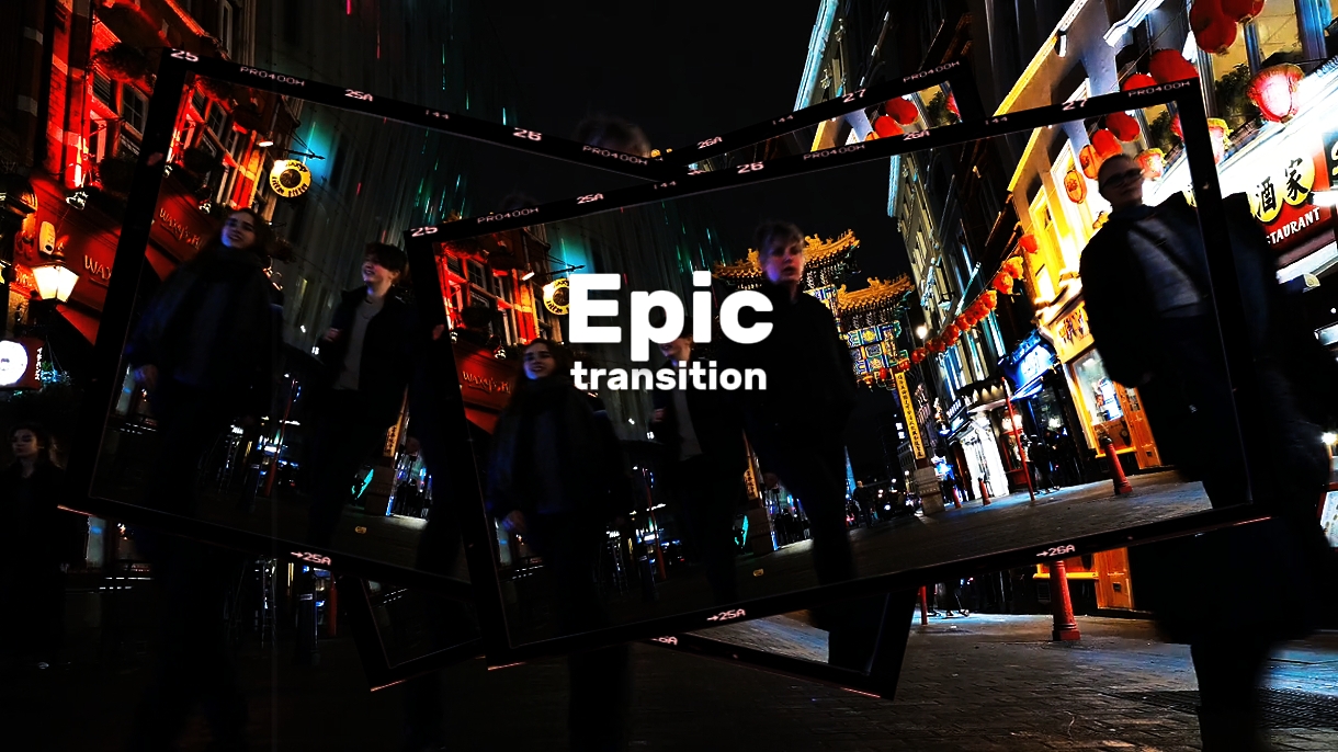 Horizontal Epic Transition And Label - Pippit