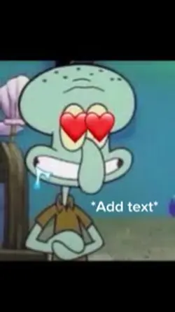 Squidward heart eyes