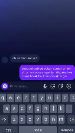 oh ini mantannya?
