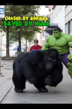 gorilla vs hulk