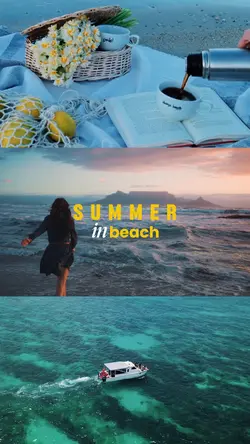 summer in beach 