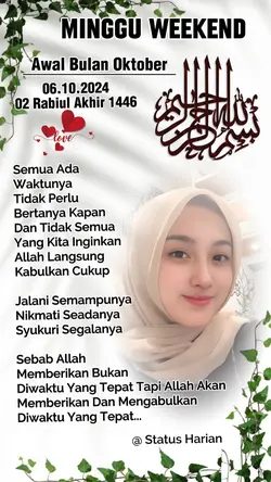 minggu weekend