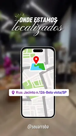 Nossa localização