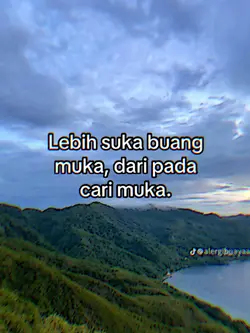 lebih suka buang muk