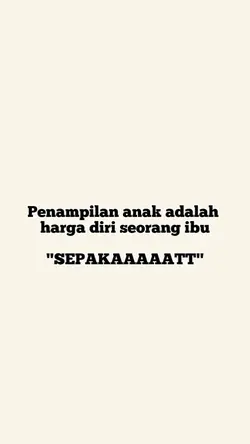 penampilan anak