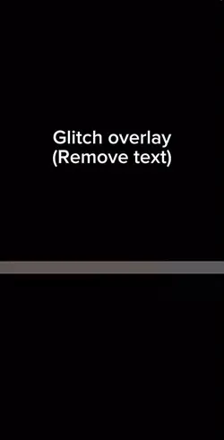 Glitch overlay